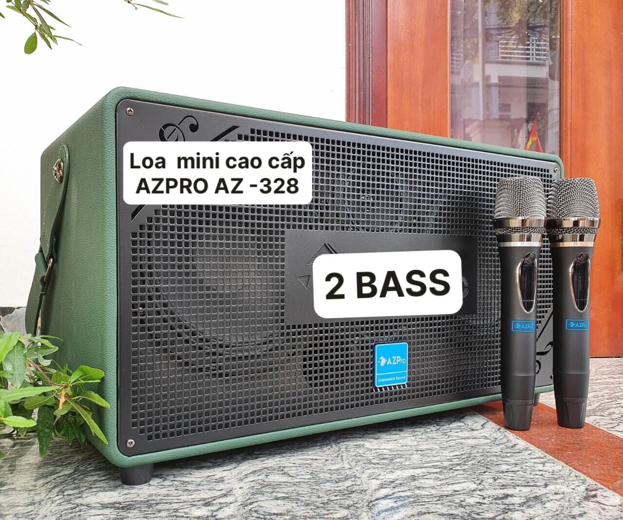 Loa mini cao cấp AZPro AZ 328 loa bass 20 đôi