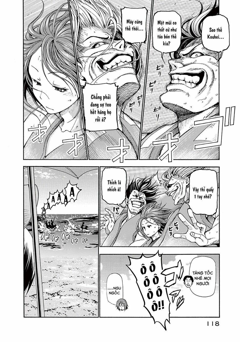 cô gái thích lặn - grand blue chapter 16 28