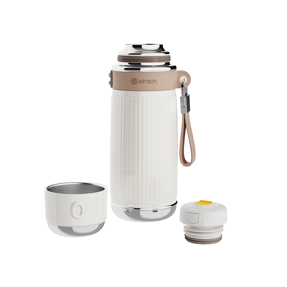 Bình giữ nhiệt Elmich EL8364 850ml inox 304, Hàng chính hãng, giữ lạnh 48h, nắp làm cốc - JoyMall