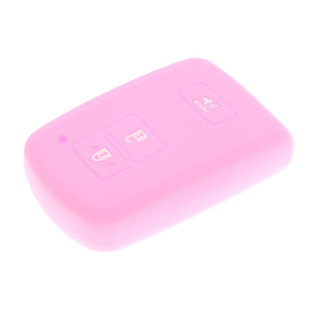 3 Button Car Key Fob Cover Protector Housing for