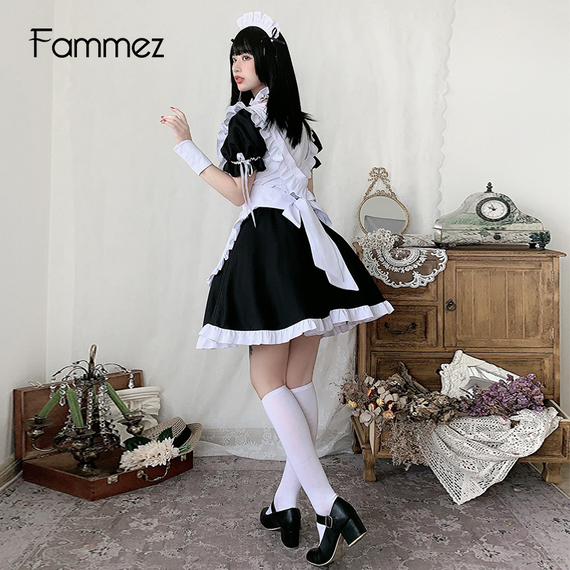 Đồ hóa trang bộ váy cosplay hầu gái Nhật bản
