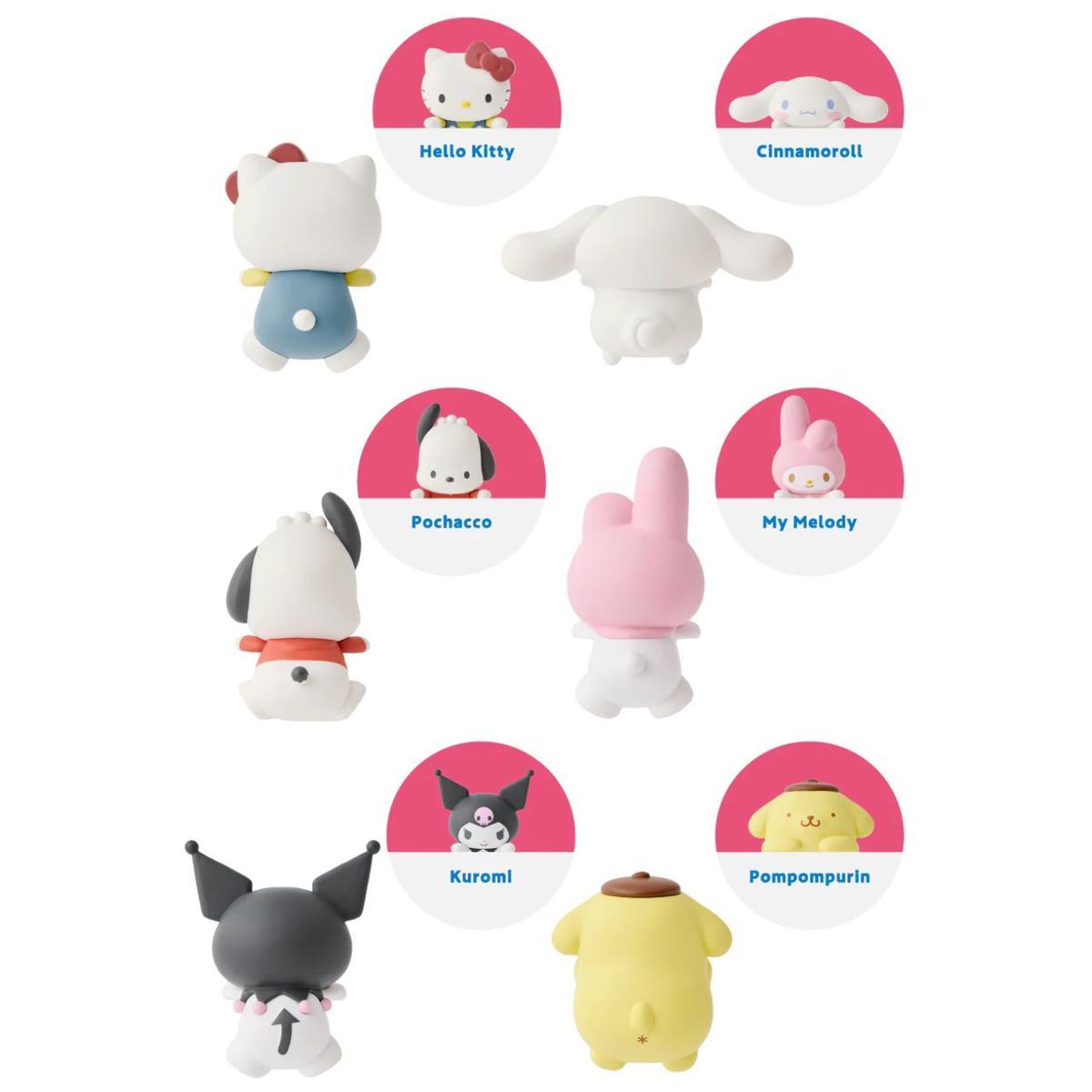 Blindbox Mô Hình Trang Trí Mini - Hippers Hello Kitty And Friends Series - Smiski