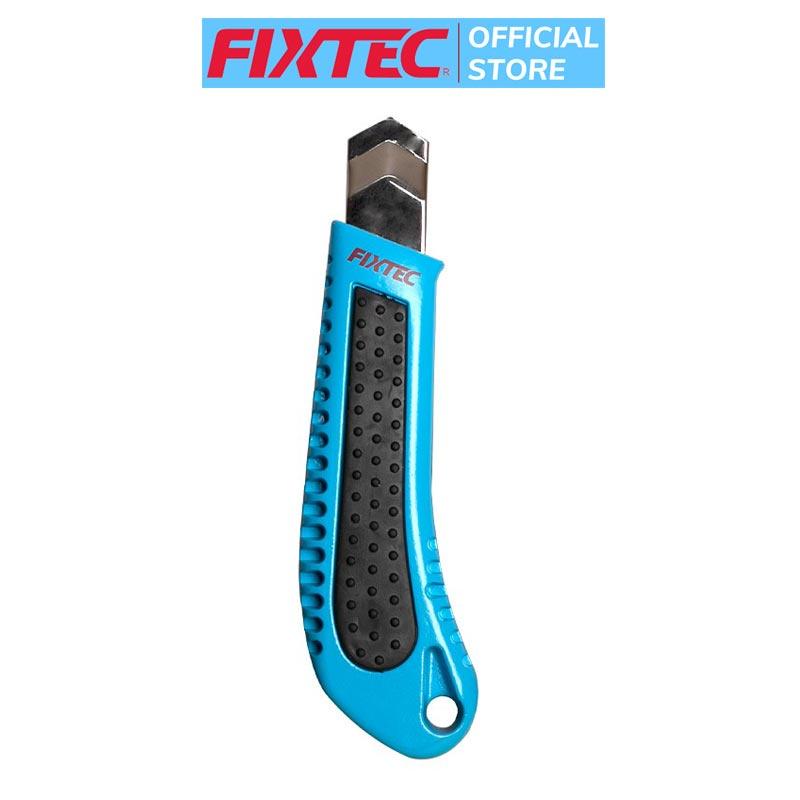 Dao rọc giấy cao cấp FIXTEC FHUC0001, lưỡi SK5 sắc bén, khóa tự động an toàn tiện lợi, hàng chính hãng