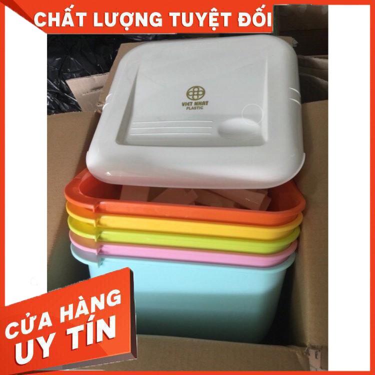 Tủ nhựa đa sắc ngăn kéo 5 tầng có bánh xe hàng