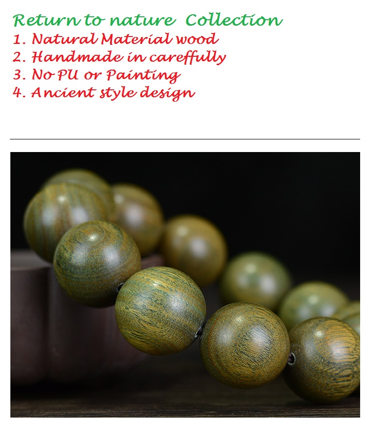 Combo Vòng tay phong thủy gỗ Đàn Hương tự nhiên Ấn Độ, Kèm HỘP GỖ CUNG HỶ lót lụa