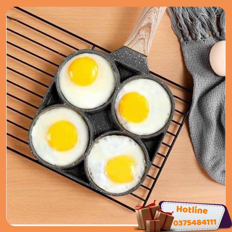 Chảo 4 Ngăn Dùng Được Mọi Bếp - Hàng Loại 1