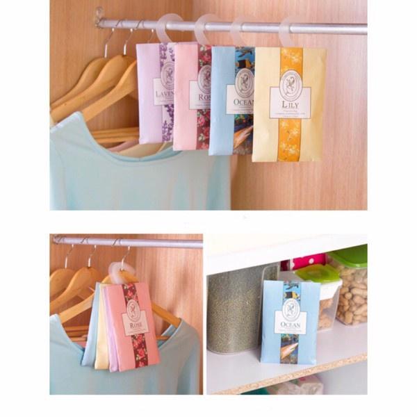 Túi thơm treo tủ quần áo nhiều mùi hương thơm tự nhiên nhẹ dịu giúp quần áo thơm lâu tiện dụng PVN17472