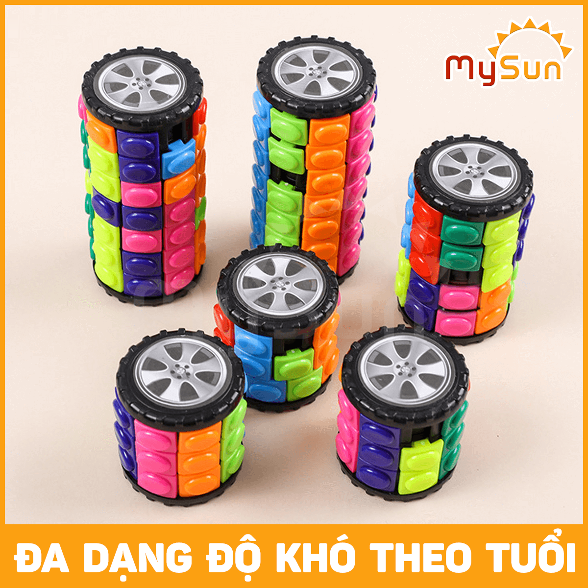 Khối Rubik biến thể Rubic đồ chơi trí tuệ thông minh sáng tạo cho giá rẻ cho bé MySun