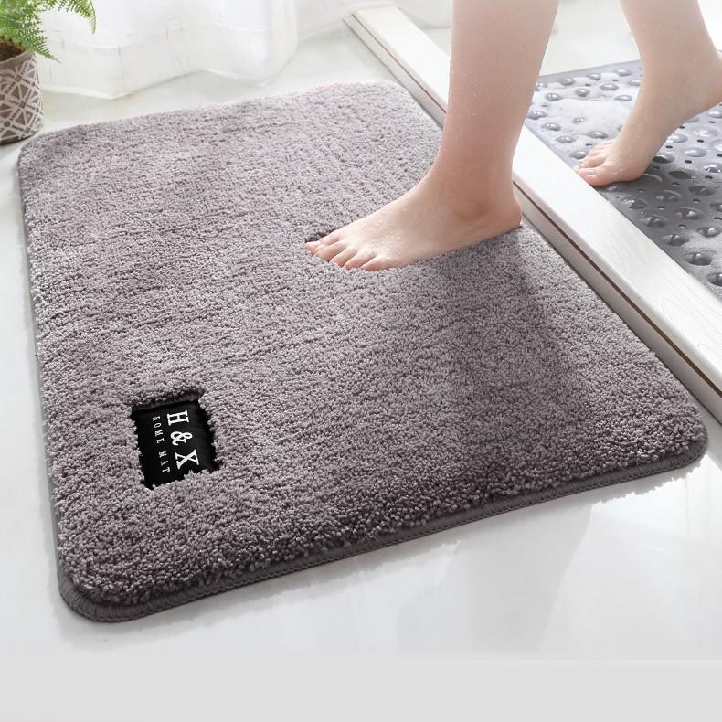THẢM LÔNG Lau Chân Chùi Chân Nhà Tắm Chống Trơn Trượt Hàng Cao Cấp Lông Dày Dặn ADU79