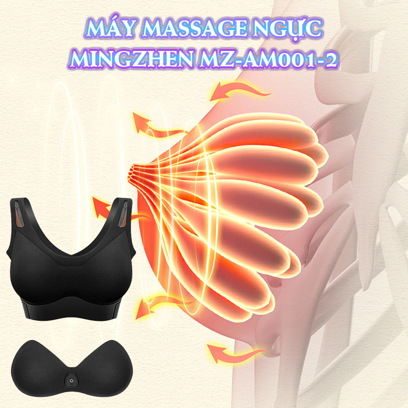 Máy Massage Ngực Ming Zhen Nikio MZ-AM001-2 - Săn Chắc Định Hình Vòng 1, Cải Thiện Vòng Một Cách Tự Nhiên