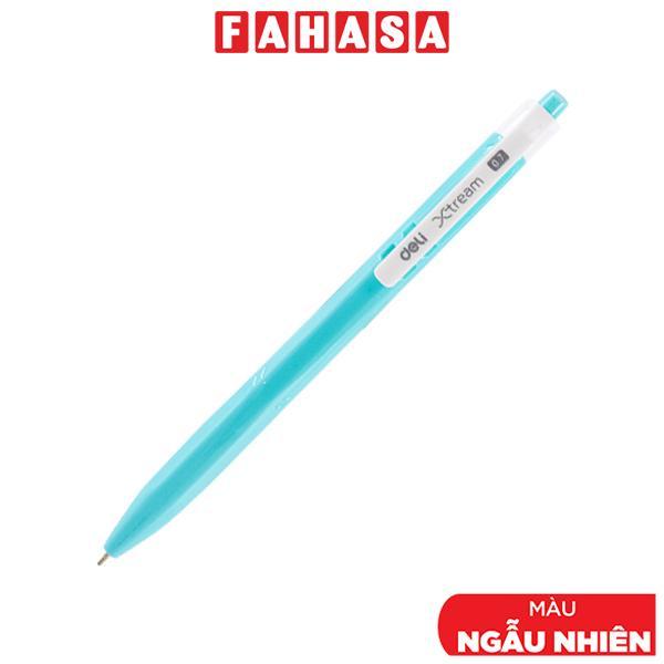 Bút Bi Dầu 0.7 mm - Deli EQ03336-BK - Mực Đen (Màu Thân Bút Giao Ngẫu Nhiên)