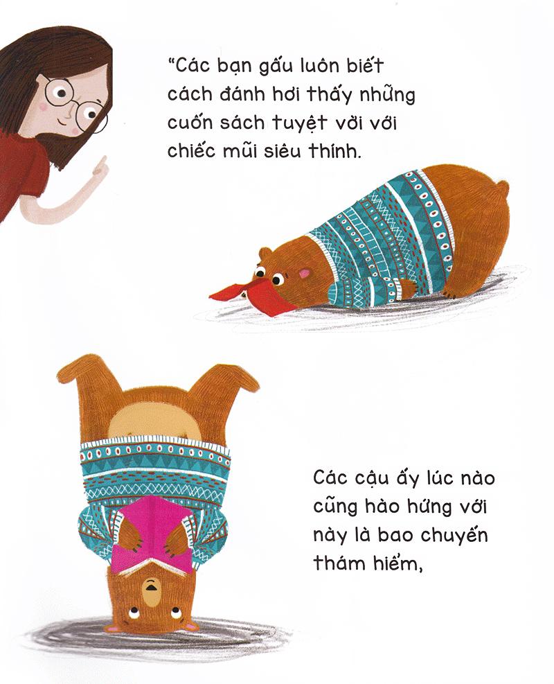 Gấu Là Bạn Đọc Sách Tuyệt Với Nhất (Nuôi Dưỡng Thói Quen Đọc Sách Dành Cho Trẻ 4 Tuổi Trở Lên)