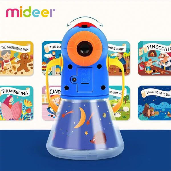 Đèn Pin Kể Chuyện Mideer Md1103 - Storybook Torch - Tặng kèm tập lời câu chuyện tiếng Việt