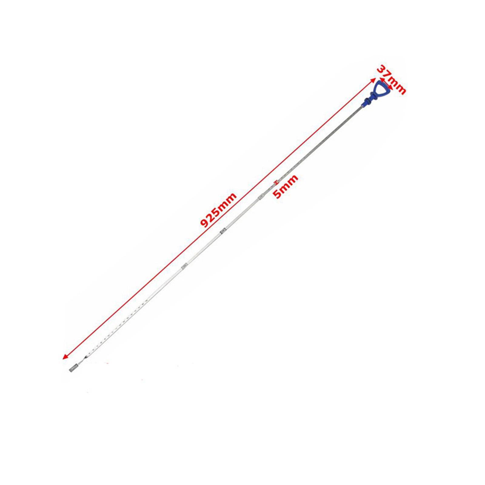 Vehicle Engine Oil Dipstick 120589072100 Accessory Blue Handle Replacement High Precision Durable ,Measure Height of Engine Oil Level