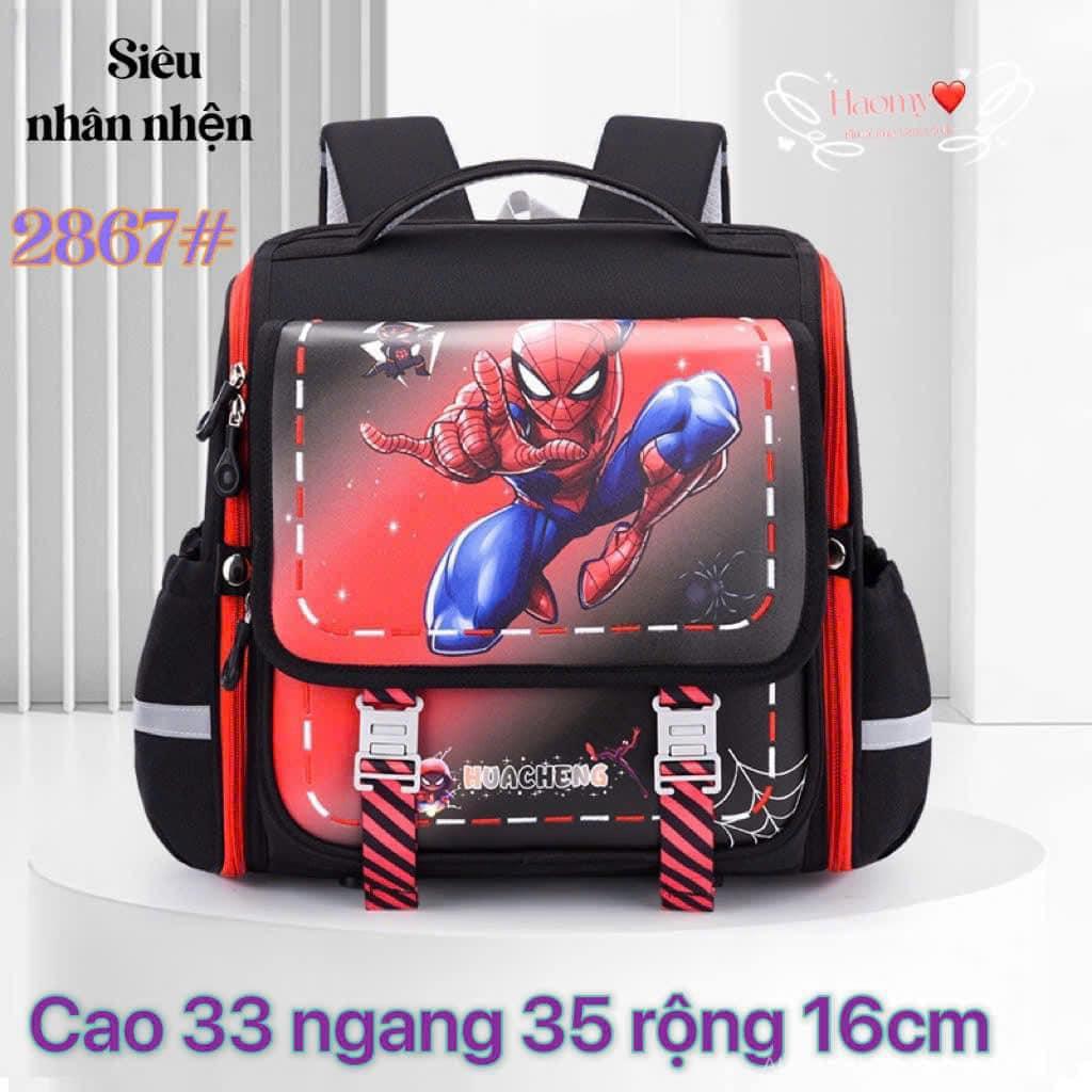 Balo tiểu học phom vuông - phong cách Nhật Bản-siêu nhẹ, chống thấm nước , học sinh lớp 1-4