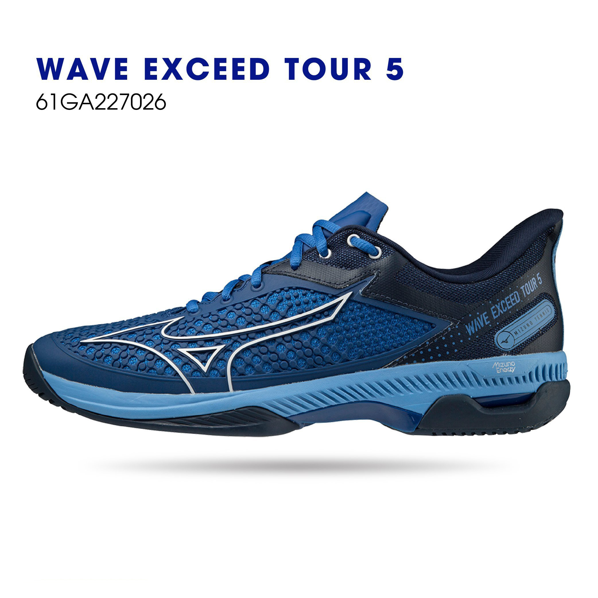 Giày Tennis chính hãng Mizuno Wave Exceed Tour 5 AC 61GA227026 dành cho nam-tặng tất thể thao bendu