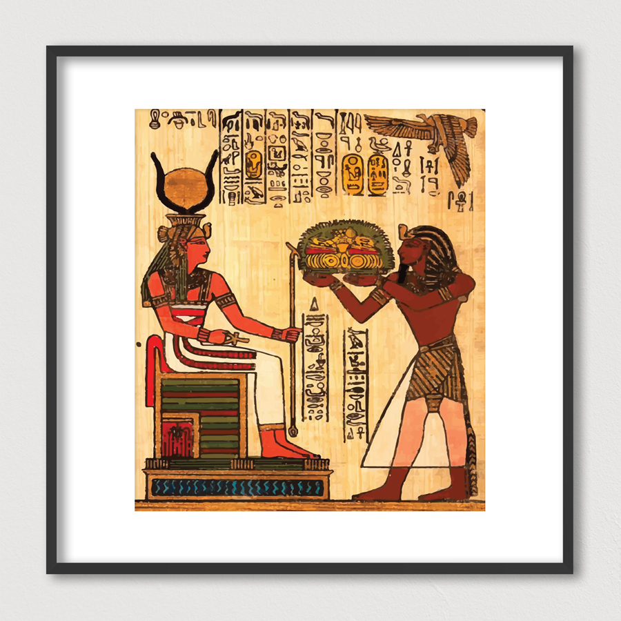 Tranh trang trí Egypt 1