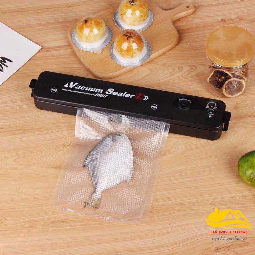 Máy Hút Chân Không Thực Phẩm, Kèm Hàn Miệng Túi Vacuum Sealer, Máy Hút Chân Không Gia Đình, Hút Chân Không