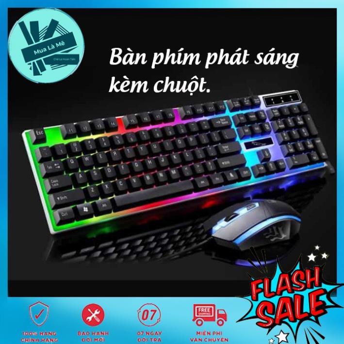 BÀN PHÍM GIẢ CƠ G21/G21B FULL LED SIÊU BỀN, CHẾ ĐỘ LED 7 MÀU CỰC ĐẸP