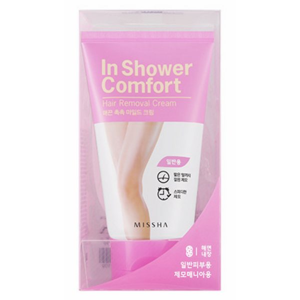 Kem Tẩy Lông In Shower Comfort Hair Removal Cream For Normal Skin Types Missha M5437 (100g)