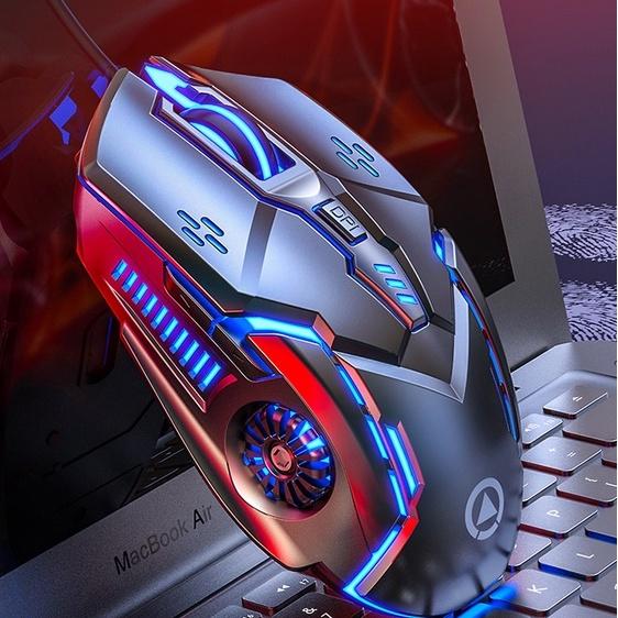 Chuột Quang Chơi Game Có Dây G5 Không Gây Tiếng Ồn Dùng Cho PC Laptop