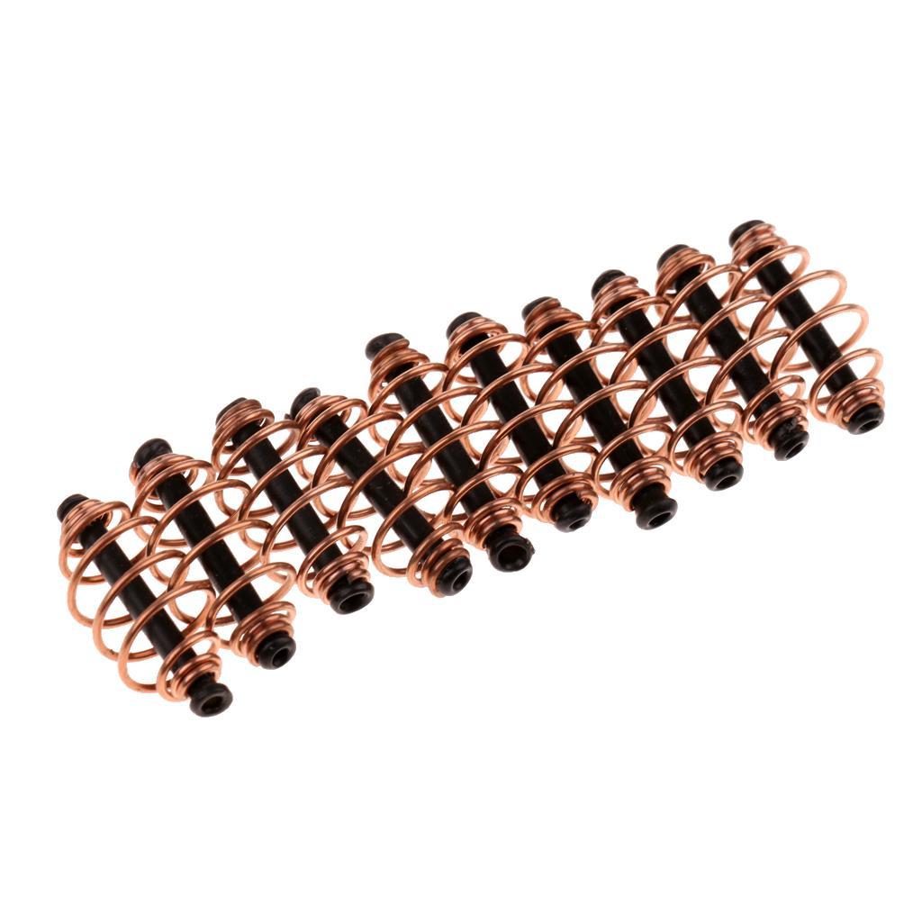 20pcs Carp Spring Inline Fishing Feeder Coarse Bait Fishing Tackle Cage