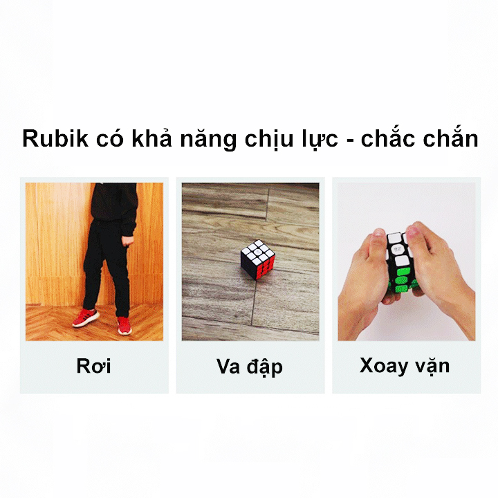 Rubik 3x3 Qiyi Sail W, Rubic 3x3 tầng Khối lập phương ma thuật xoay mượt bẻ góc cực tốt siêu bền và chắc chắn – DC052