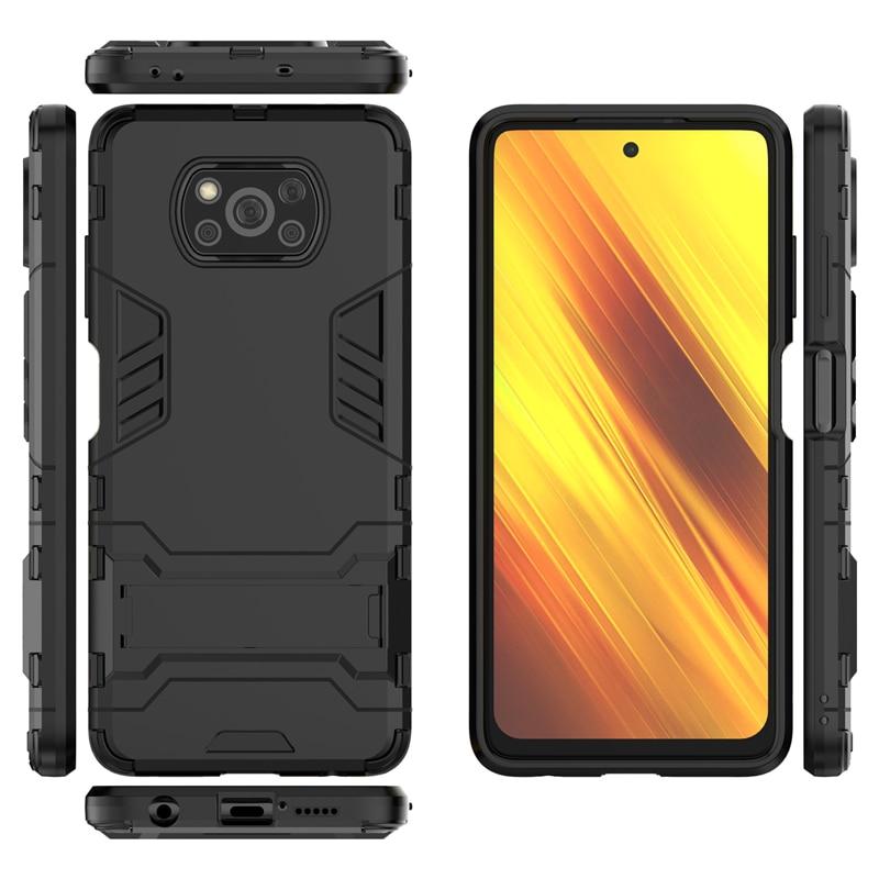 Ốp Lưng Điện Thoại Chống Sốc Có Thanh Đỡ Cho Xiaomi Poco X3 Nfc Xiaomi Poco X3 Nfc