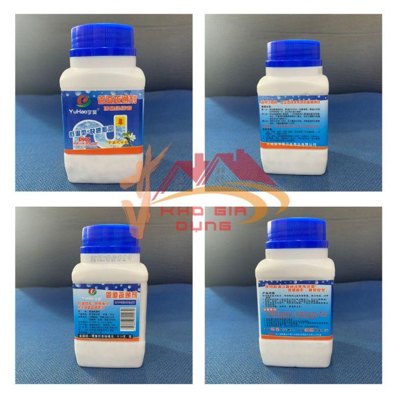 Bột thông cống siêu mạnh thông tắc để đường ống bồn cầu