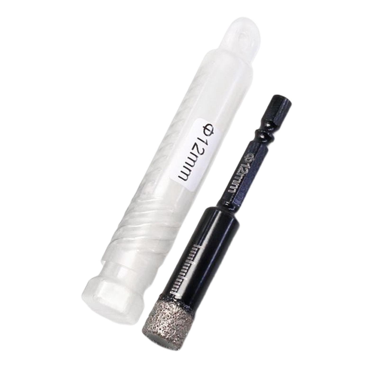 Brazed Diamond Drill Bits, Wet or Dry Drill Bit Diamond for Glass Porcelain