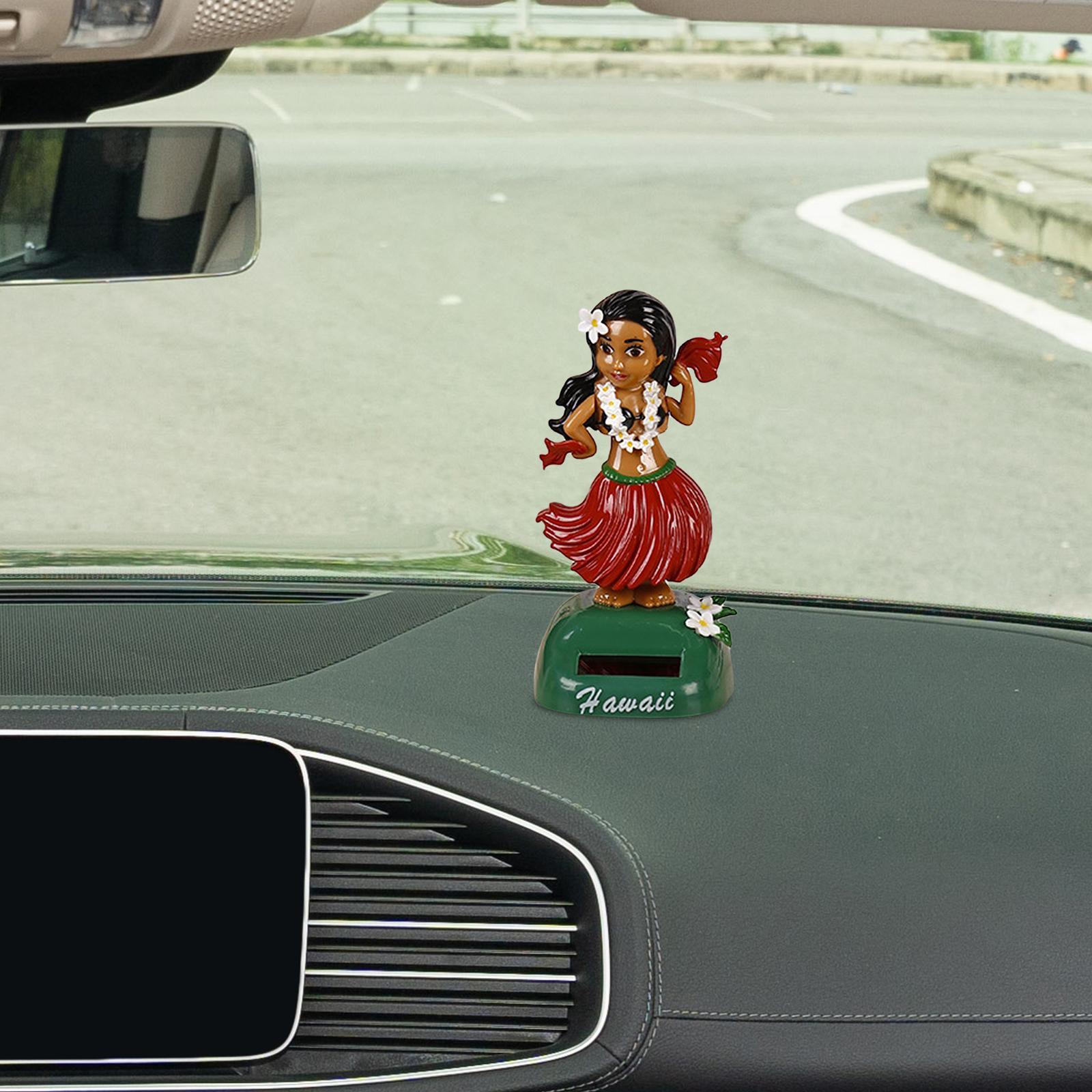 Center Console Decoration Dancing Girl Compact for Xmas Present Office Gifts