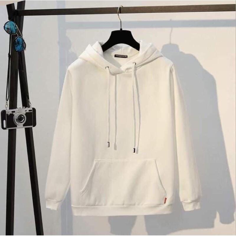 ÁO NỈ HOODIE TRƠN BASSIC FORM UNISEX ( Ảnh thật ) - Hogoto shop