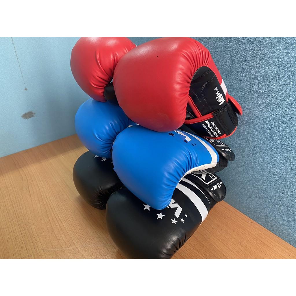 Găng Boxing VN BN biến thể Lỏi đúc cao su hàng có 3 màu và 3 size lựa chọn rất hợp lý phù hợp với người việt nam