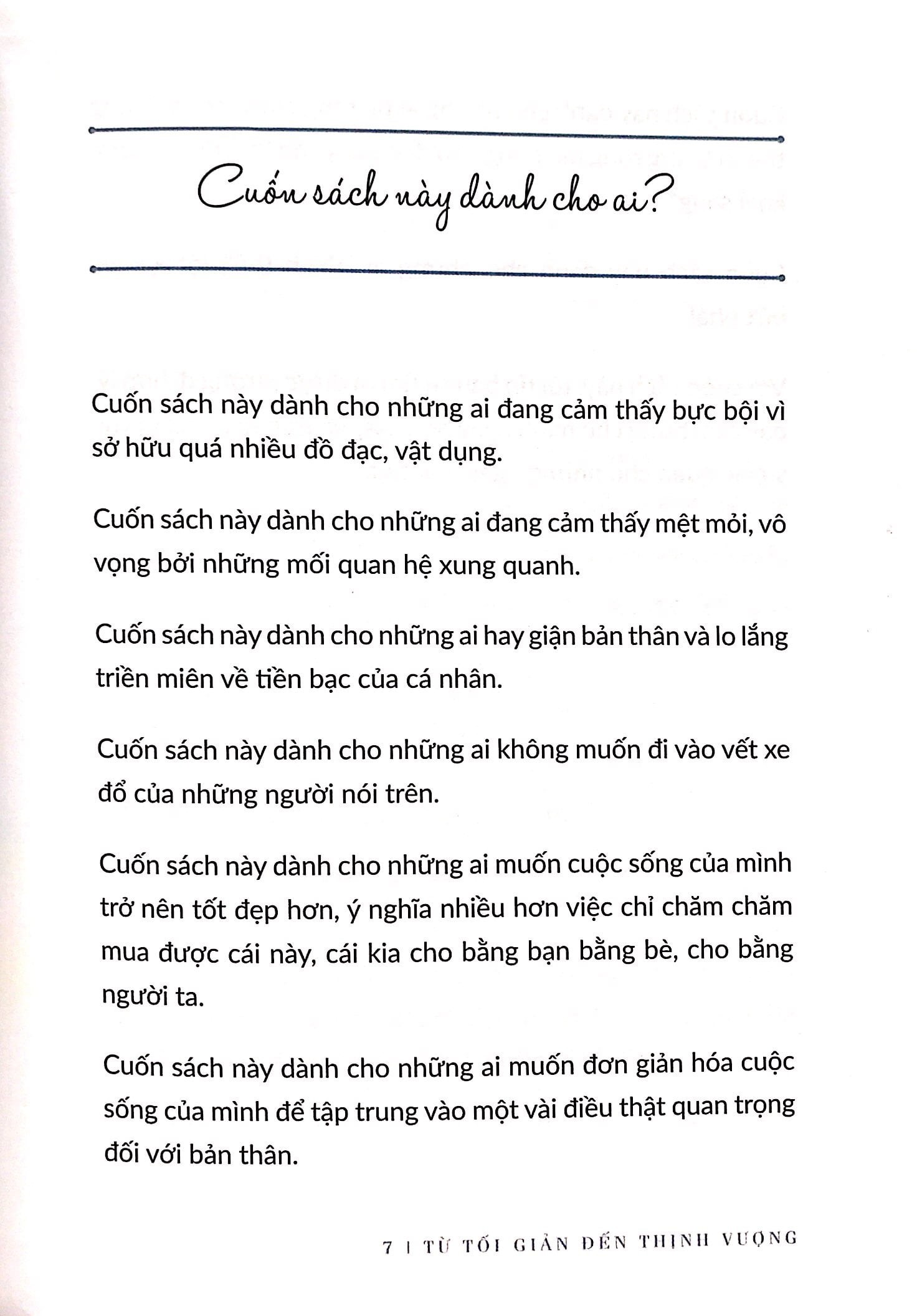 Quý Cô Tối Giản – Từ Tối Giản Đến Thịnh Vượng ( Tái Bản 2019 )