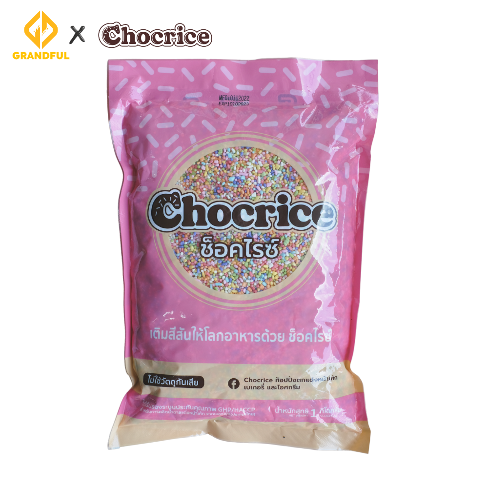 Cốm Màu Chocrice 1kg Trang Trí Bánh Bakery