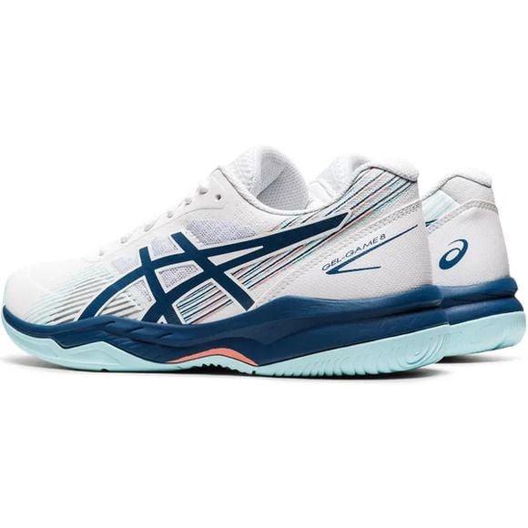 GIÀY Tennis Asjsc GEL GAME 8 White/Ligh Indigo Size 40