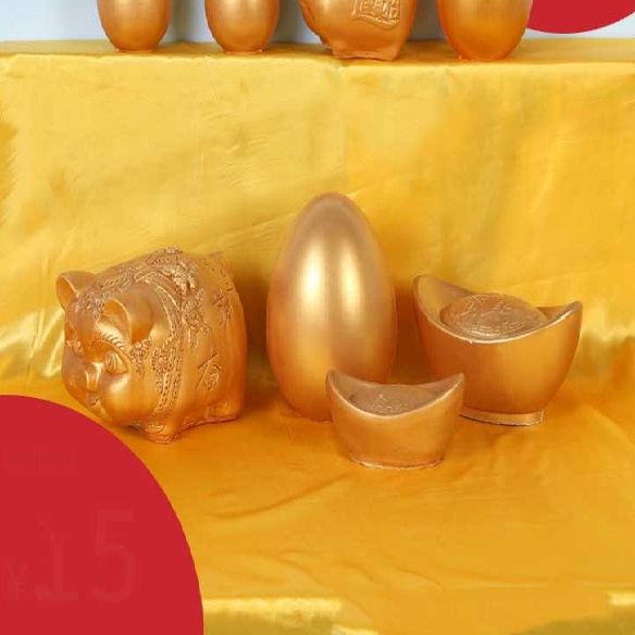 Thảm Khăn trải Bàn Phật giáo màu Vàng
