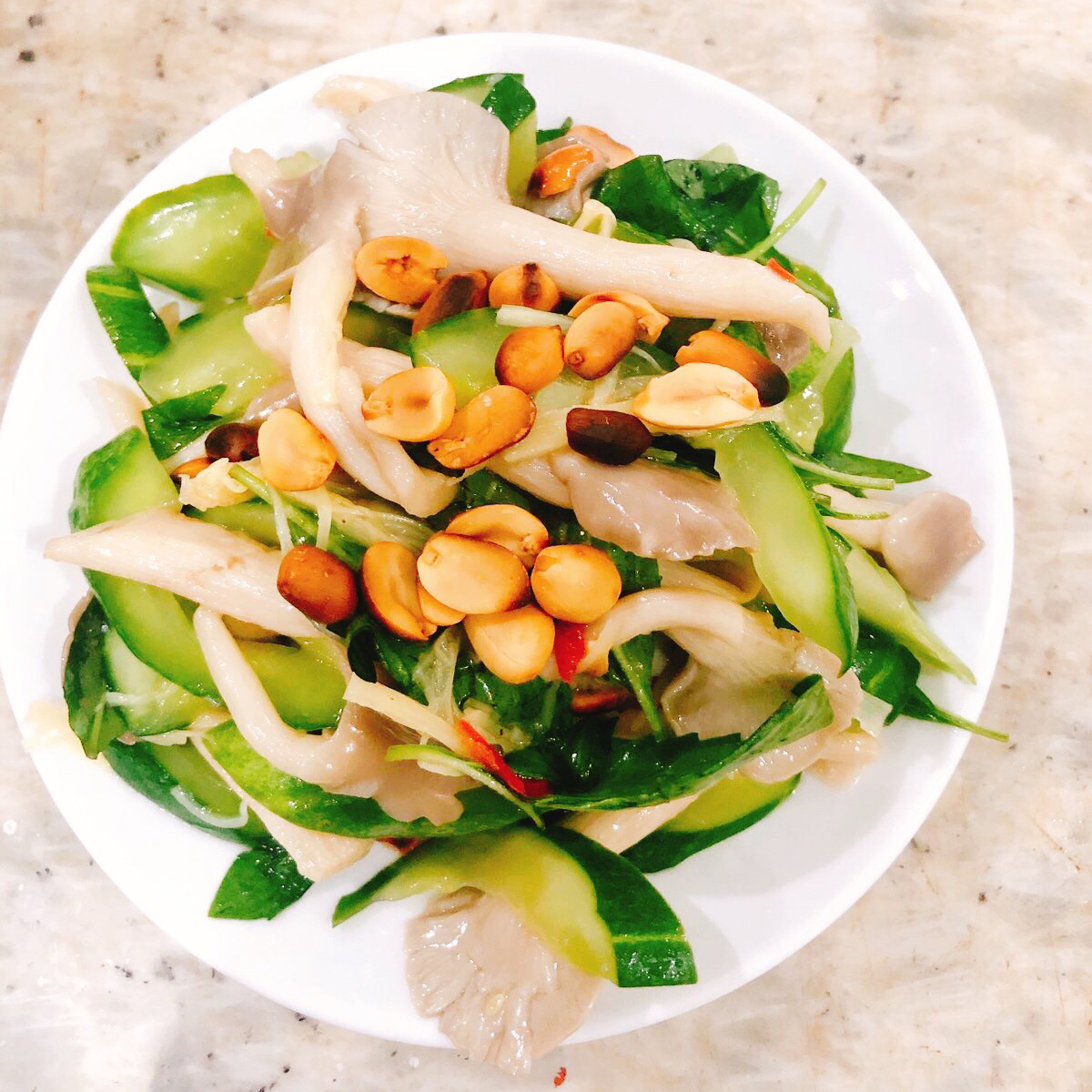 Nấm Bào Ngư Xám Tươi - Nấm Xanh