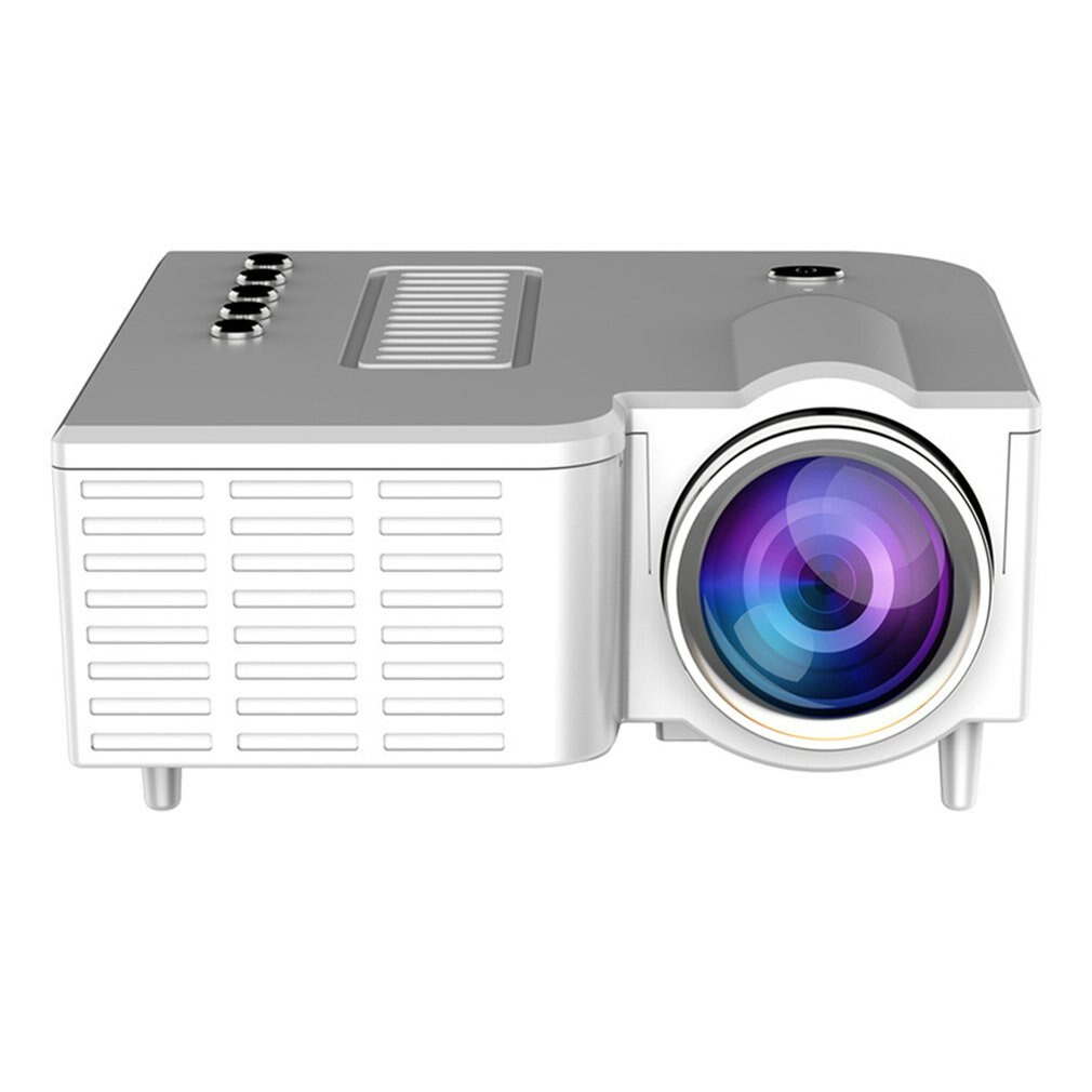 Máy Chiếu Mini Led Projector UC28C Dùng Cho Gia Đình Độ Sáng 50 Lumens Cho Kích Thước Màn Hình Từ 10 - 60 Inchs