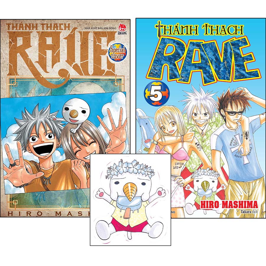 Thánh Thạch Rave Tập 5 [Tặng Kèm Bookmark Plue, 01 Bìa Áo Special]