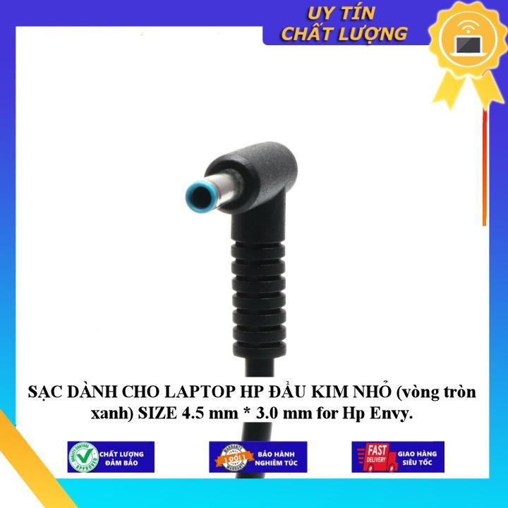 SẠC dùng cho LAPTOP HP ĐẦU KIM NHỎ (vòng tròn xanh) SIZE 4.5 mm * 3.0 mm for Hp Envy - Hàng Nhập Khẩu New Seal