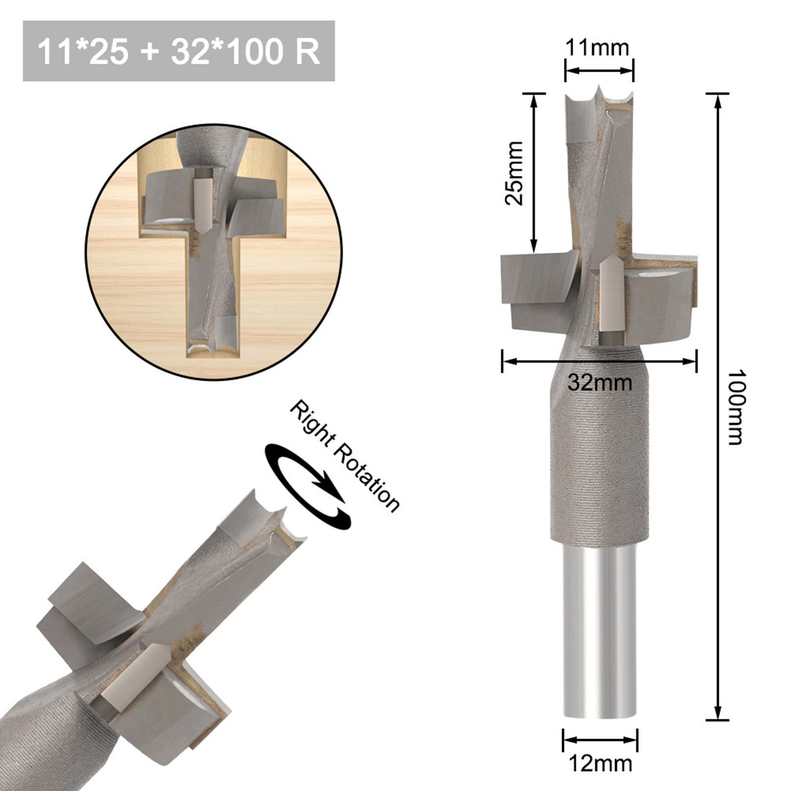Woodworking Hole Boring Bits Wood Drill Bits Round Shank for Particle Board