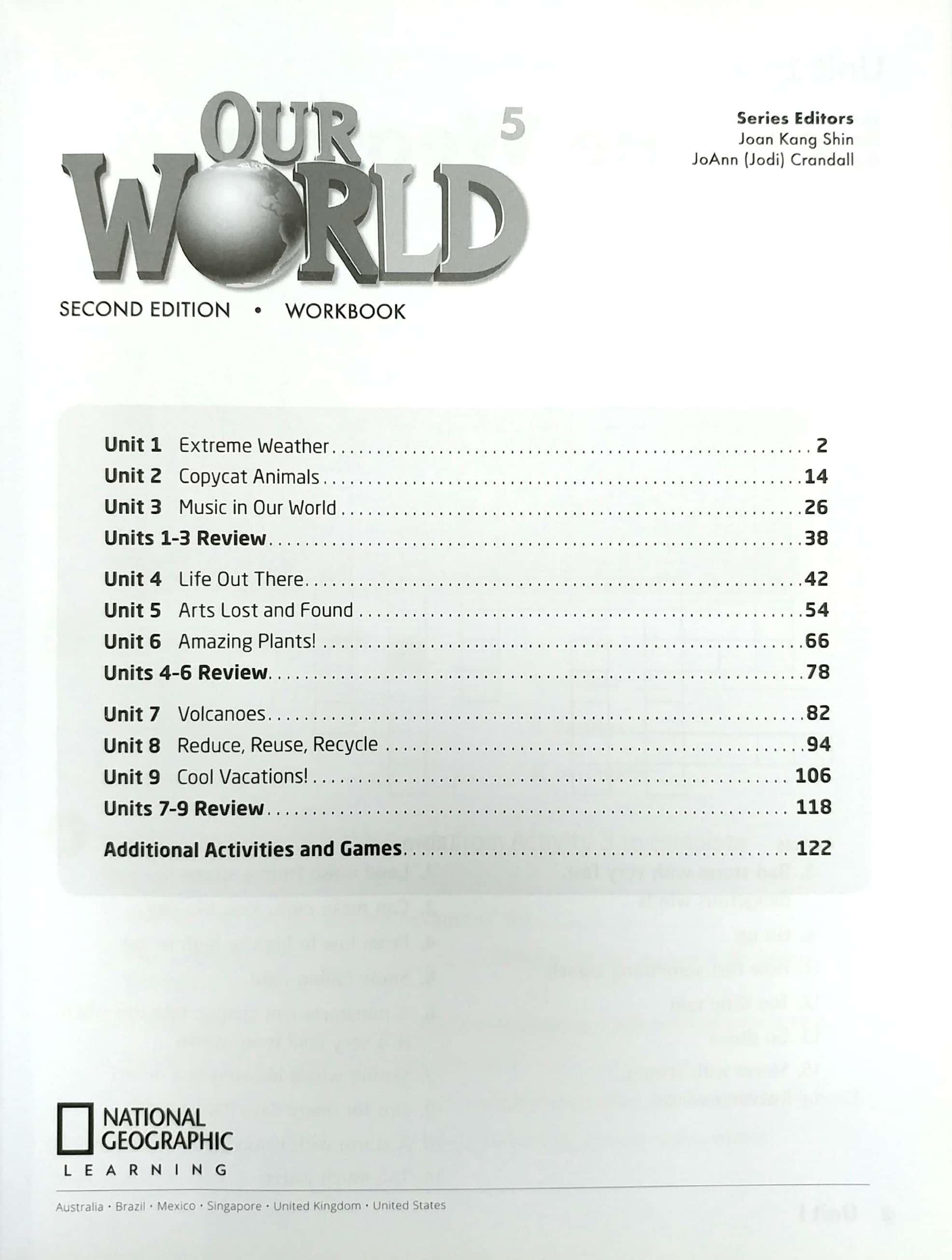 Sách ngoại văn: Sách Ngoại Văn - Our World 2nd Edition AME