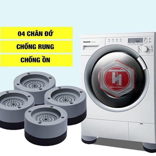 4 Chân Kê Máy Giặt, Tủ Lạnh,Chống Rung, Chống Ồn, Chống Rò Rỉ Cao Cấp