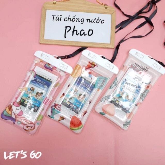 Túi chống nước điện thoại có phao siêu tiện dụng