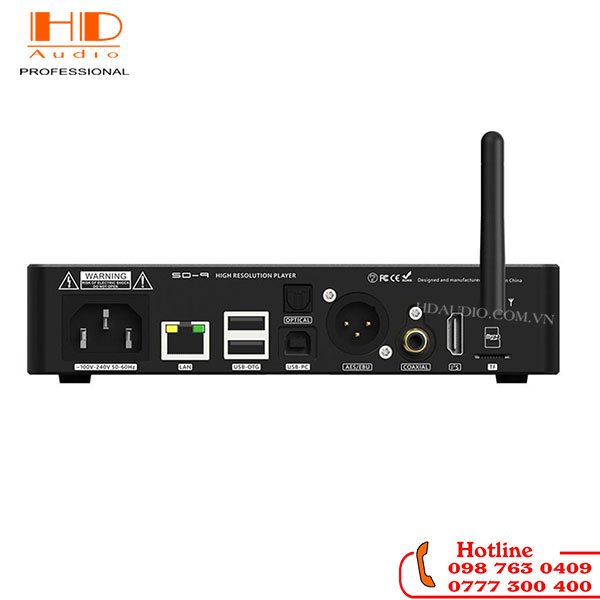 Bộ Trình Phát Nhạc Music sever SMSL SD-9 - Hỗ Trợ DAC Hàng Chính Hãng