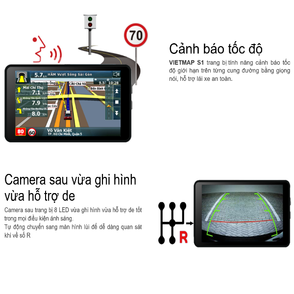 Camera Hành Trình Vietmap A50 (Thẻ 64gb) - Hàng Chính Hãng