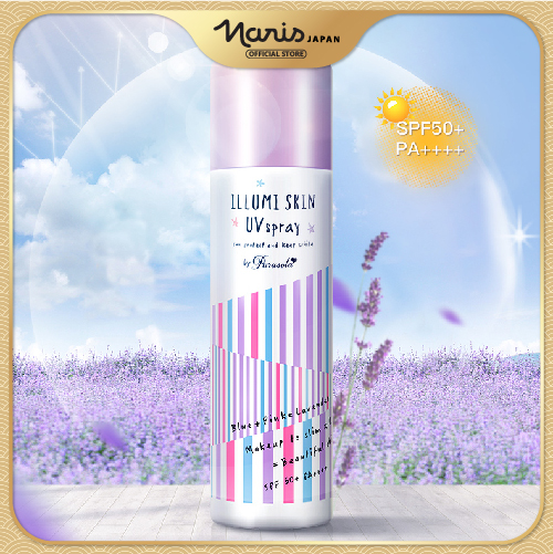 Xịt chống nắng Nhật Bản Naris Parasola Illumi Skin UV Spray SPF50+/PA+++ (80g) – Hàng chính hãng