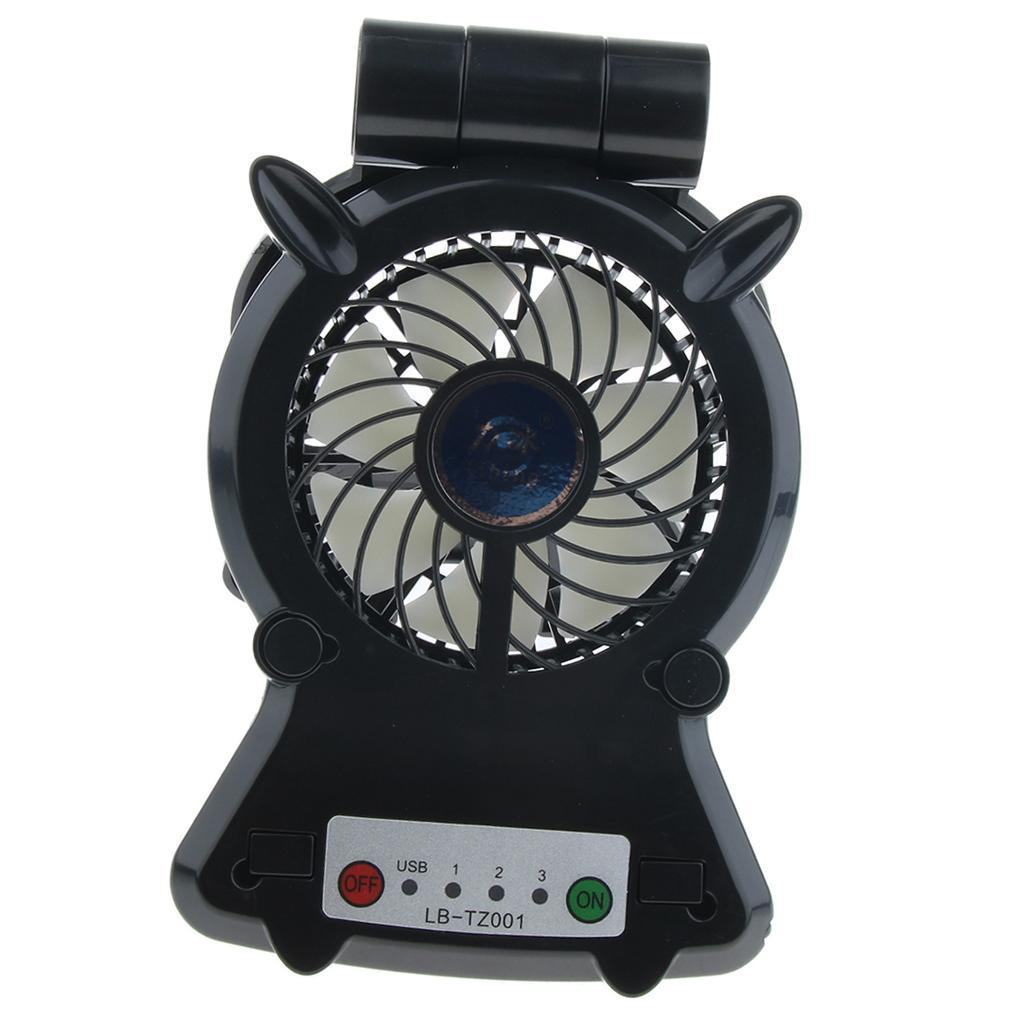 Rechargable Portable Mini Cooling  Holder for Phone / Tablet Black