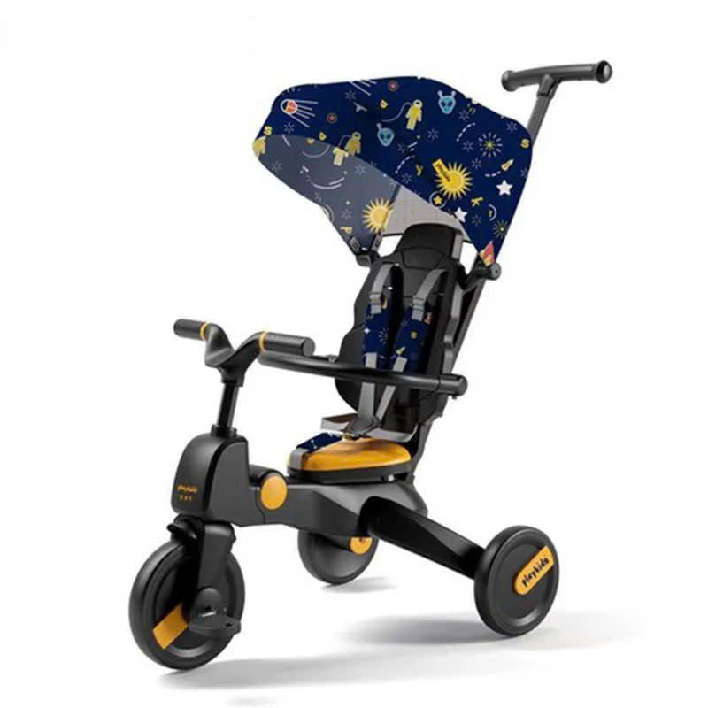 Xe đạp 3 bánh cho bé Playkids S03, gấp gọn Hàng chính hãng